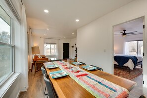 2 bedrooms, iron/ironing board, WiFi, bed sheets - Chic Erie Vacation Rental ~ 14 Mi to Boulder! (Erie)