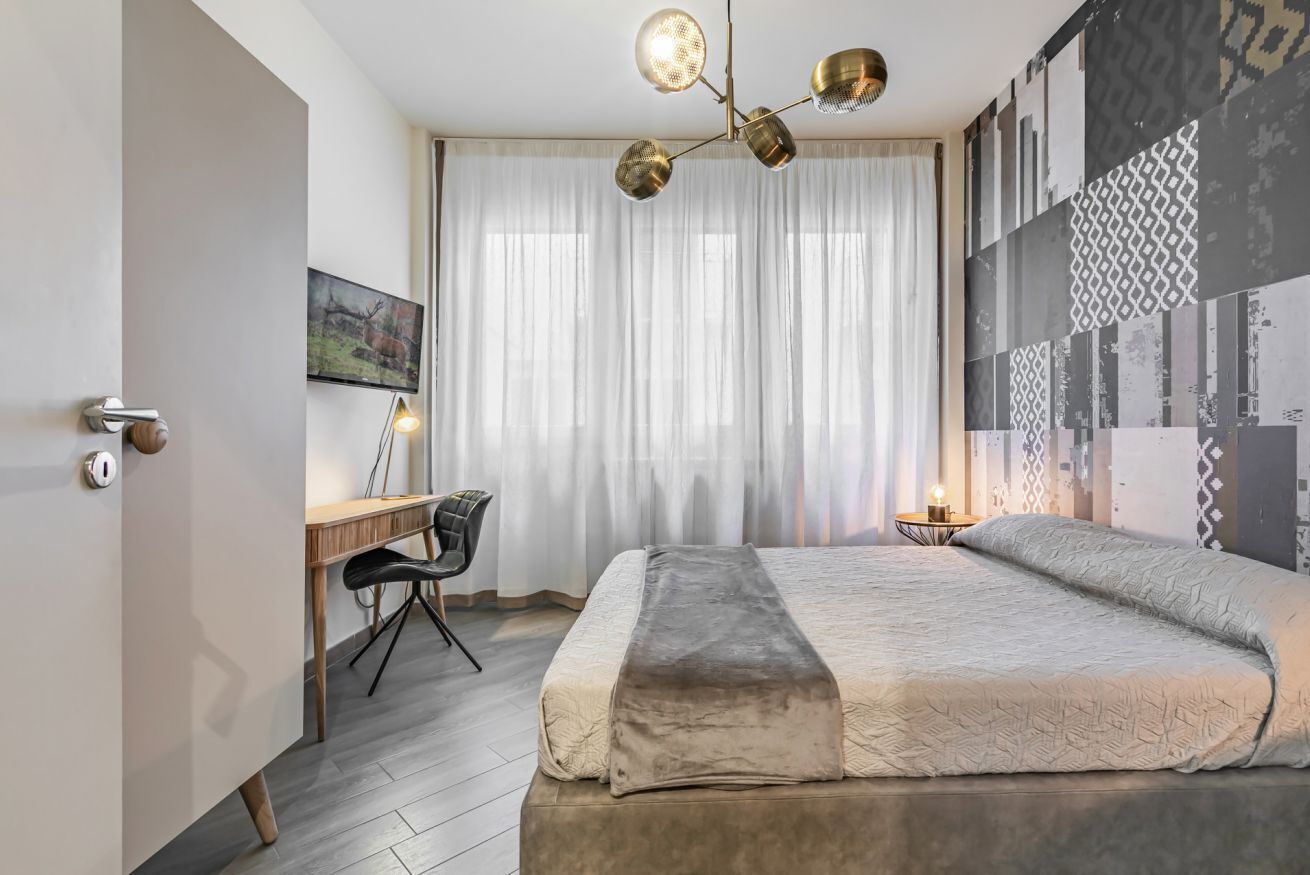 2 chambres, fer et planche à repasser, Wi-Fi, draps fournis