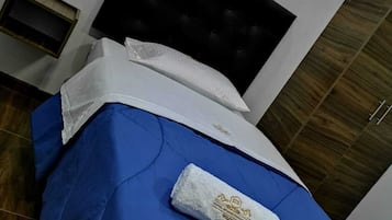 1 bedroom, down duvets, individually furnished, desk