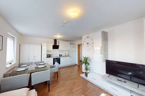 Crown : Tolles Appartment - Küche - Parkplatz