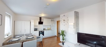 Crown : Tolles Appartment - Küche - Parkplatz