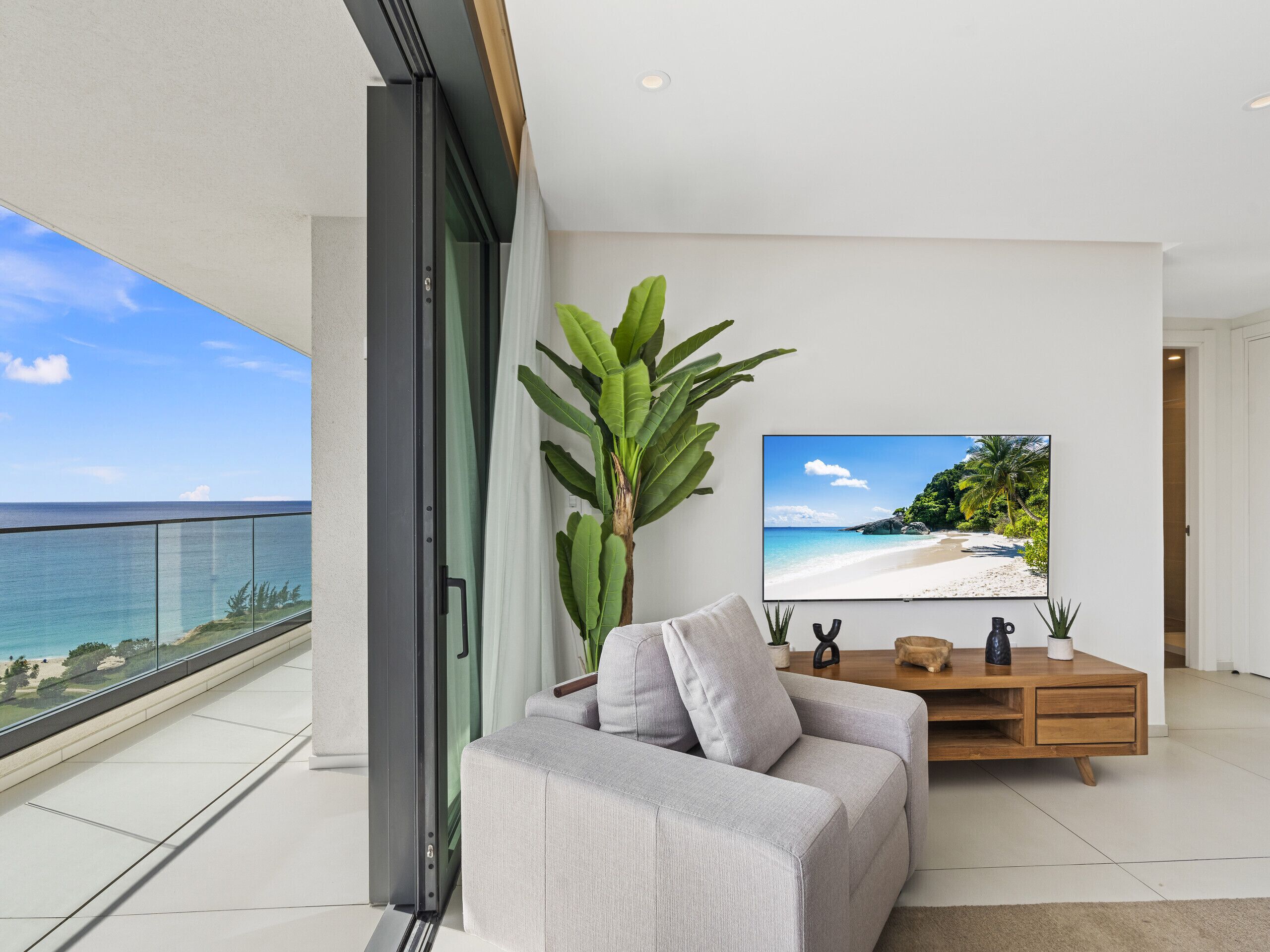 B-1202 Stunning two bedroom apartment with magnificent beach view