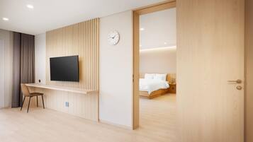Habitación familiar | Decoración personalizada, muebles diferentes y wifi gratis