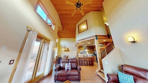 Smart TV, fireplace, offices