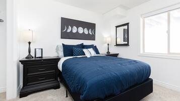 6 bedrooms, iron/ironing board, travel cot, WiFi