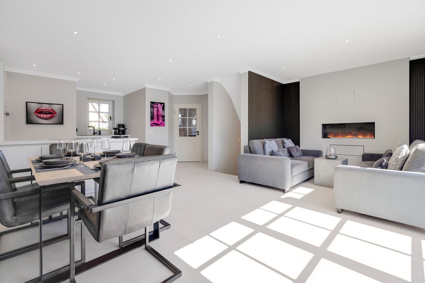 TV, DVD player, stereo