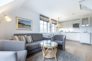 TV, stereo - Sturmfried, App. 13 - Komfortables 2-raum Appartement Unmittelbar in den Dünen Gelegen (Wenningstedt-Braderup (Sylt))