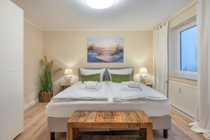 2 soverom, strykejern/-brett, wi-fi og sengetøy