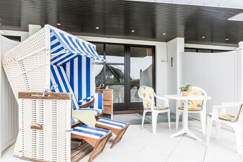 Atlantik, App. 4 - Komfortables Appartement im Erd- und Untergeschoss, ca. 50 qm Nutzfläche