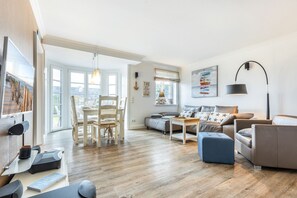 TV, DVD player, stereo - Oceanhouse, Strandjuwel, App. 1 - Strandnaher State-of-the-art Luxus (Wenningstedt-Braderup (Sylt))