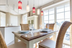 Dining - Strandresidenz, Wohnung Föhr - Den Strandübergang Nahezu vor der Haustür? Dann ist die (Sylt)