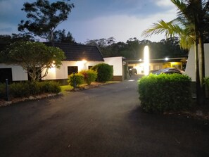 Voorkant van accommodatie