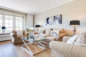 TV, DVD player, stereo