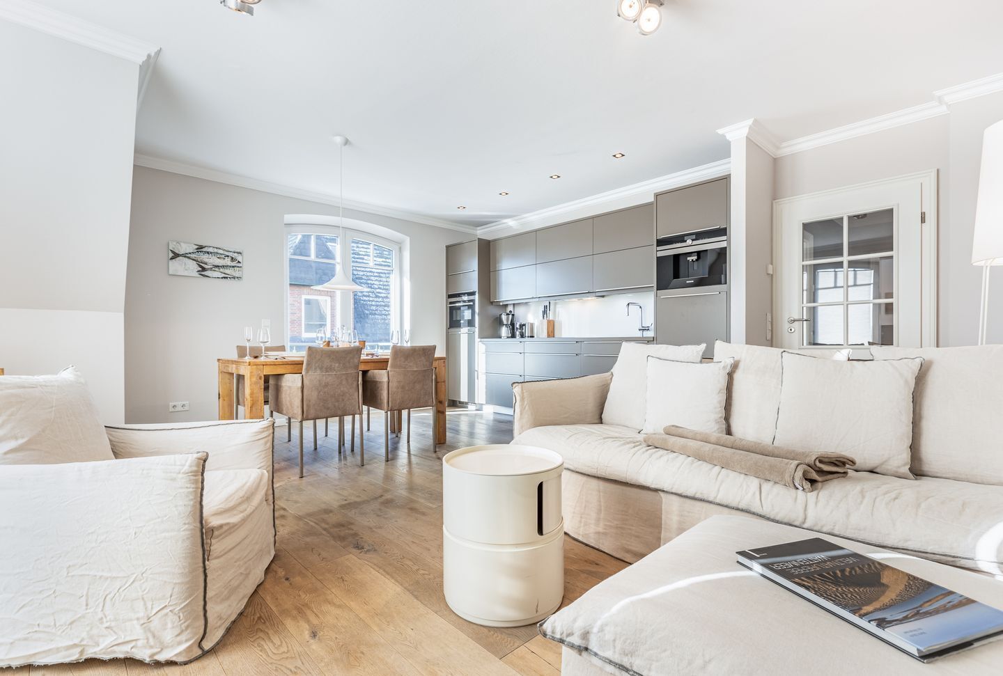 TV, DVD player, stereo