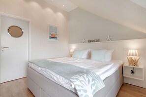 1 bedroom, iron/ironing board, WiFi, bed sheets - Senskin - Das Appartement Senskin für 2 Personen in Ruhiger Lage in Westerland (Sylt)