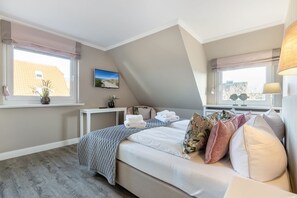 4 soverom, strykejern/-brett, wi-fi og sengetøy