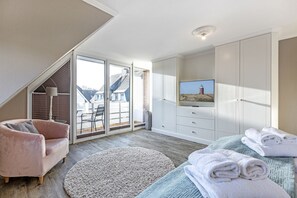 4 soverom, strykejern/-brett, wi-fi og sengetøy