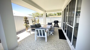 Outdoor dining - GRACE - Timeless Style in Central Location (West Busselton)