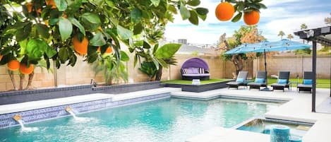 Piscine chauffée