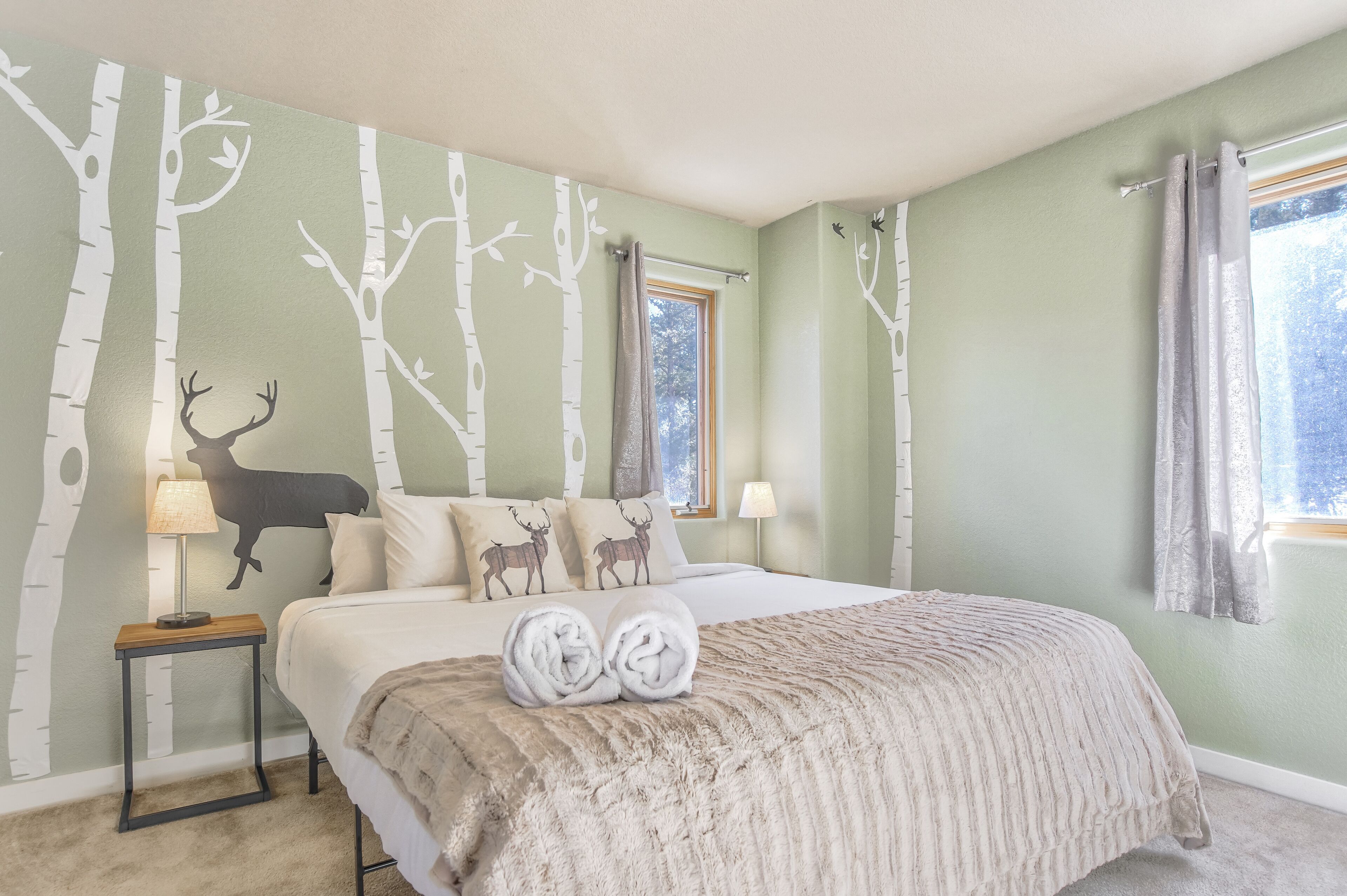 4 habitaciones, tabla de planchar con plancha y wifi gratis 