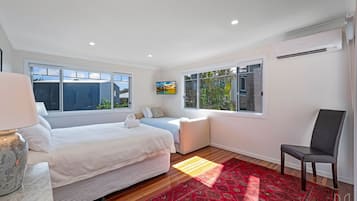 4 habitaciones, wifi gratis y ropa de cama