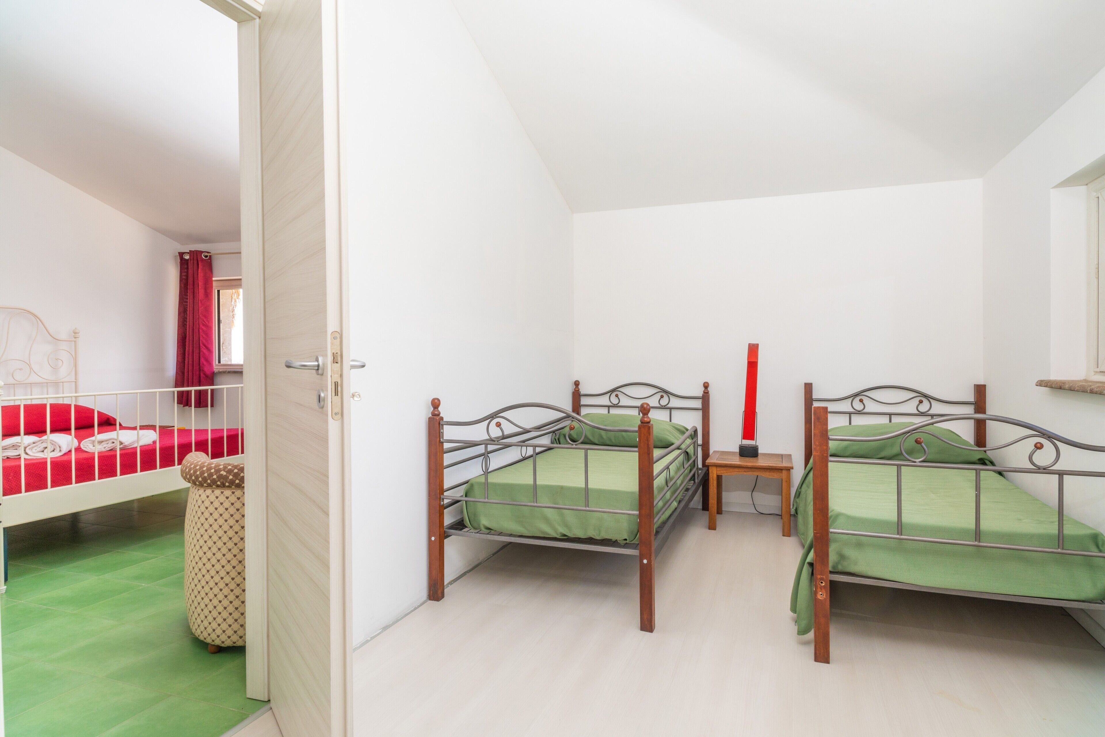 2 camere, ferro/asse da stiro, lenzuola