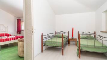 2 camere, ferro/asse da stiro, lenzuola