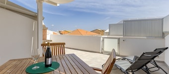 Apartamento 'Appartamento Luna' con vistas al mar, Wi-Fi y aire acondicionado