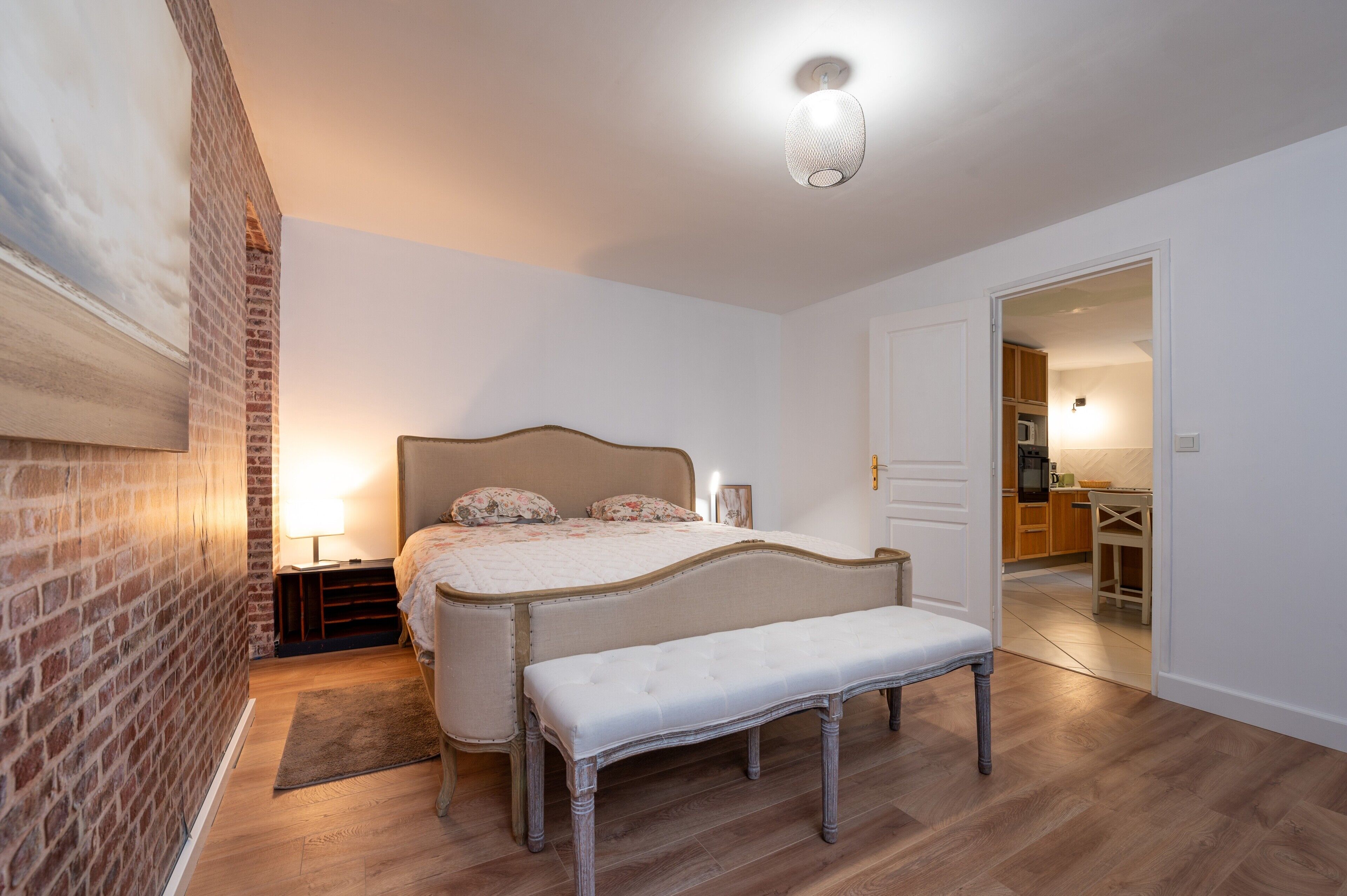 2 habitaciones, wifi gratis y ropa de cama 