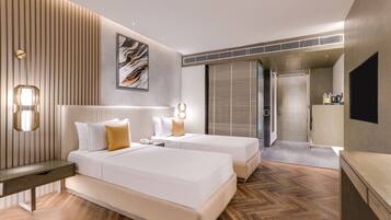 Superior Twin Room | In-room safe, blackout drapes, iron/ironing board, free WiFi