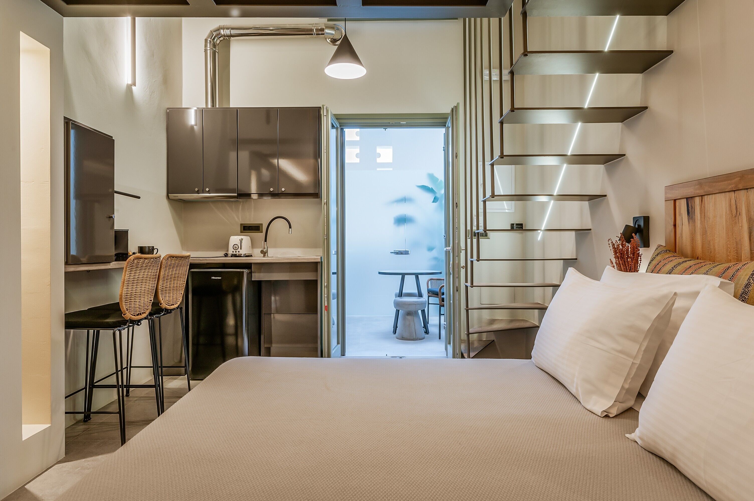 1 غرفة نوم ومكواة/لوح كي وواي فاي مجانًا وملاءات أسرّة