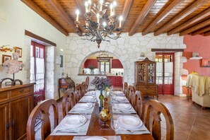 Dining - Villa 'Ira' with Sea View, Wi-Fi and Air Conditioning (?????T?S)