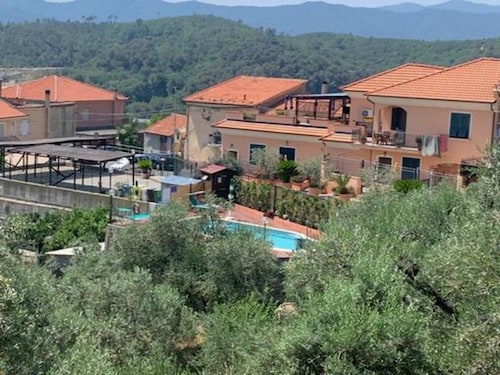 Studio 'Gli Angeli Agriturismo - Zia Rosa' avec piscine partagée, Wi-Fi et climatisation