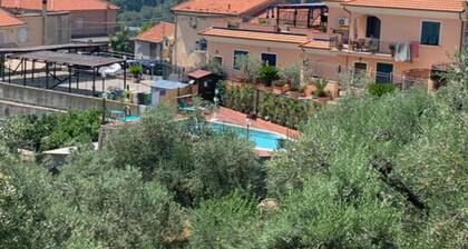 Studio 'Gli Angeli Agriturismo - Zia Rosa' avec piscine partagée, Wi-Fi et climatisation