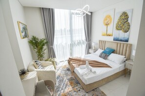 Departamento Deluxe | 2 habitaciones, decoración personalizada y cortinas blackout 