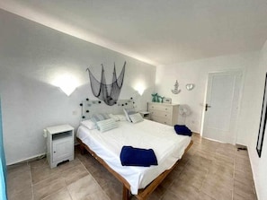 1 bedroom, iron/ironing board, travel crib, free WiFi