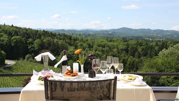 Vue depuis l’hébergement
