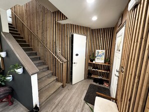 Interior entrance