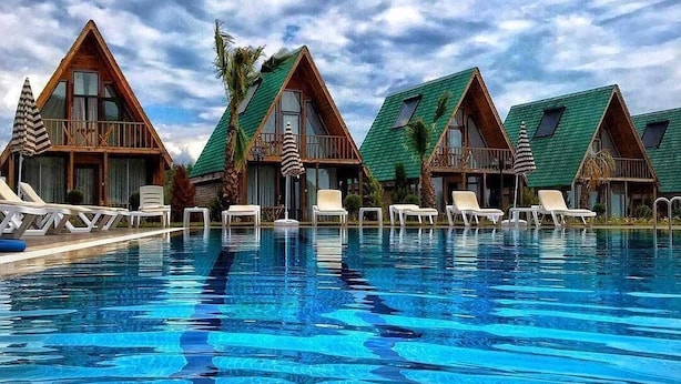 ด้านหน้าที่พัก