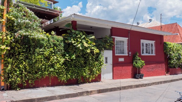 Fassade der Unterkunft