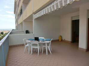 Departamento, 1 habitación, balcón, vista al océano | Exterior