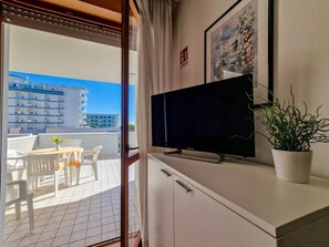 Appartamento, 1 camera da letto, balcone, vista oceano | Balcone