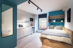 Estudio Deluxe | Wifi gratis y ropa de cama 