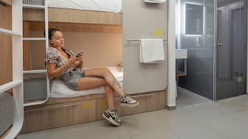 Free WiFi, bed sheets