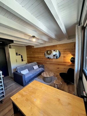 Living area - Joli Appartement Vars les Claux au Pied des Pistes (Vars)