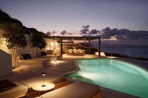 3 bedrooms, soundproofing, free WiFi, bed sheets - Naxea Villas I (Naxos)