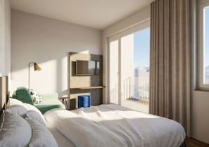 Double Room LASALT | Hypo-allergenic bedding, desk, laptop workspace, free WiFi - Hotel Lasalt - Legends of Ischgl (Ischgl)