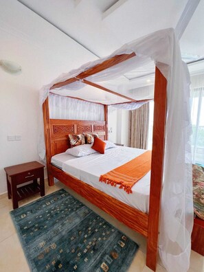 2 bedrooms, iron/ironing board, WiFi, bed sheets - Cozy beachfront apartments along the Kenyan Coastline, a perfect holiday getaway (Mombasa)