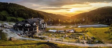 Façade de l’hébergement