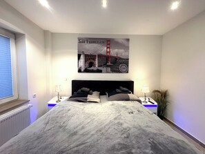 1 dormitori, wifi gratuïta i roba de llit 